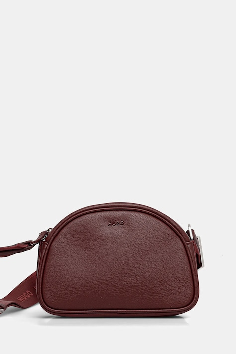 HUGO poșetă culoarea bordo, 50552304