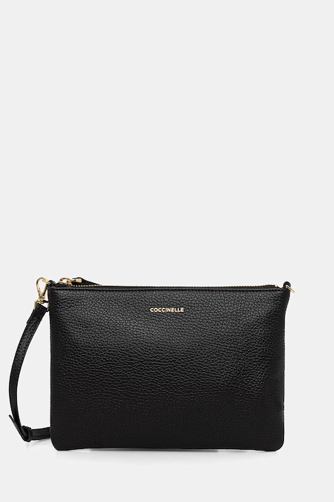 Coccinelle torebka crossbody damska skórzana BEST CROSSBODY czarna E5.MMA.55.F5.01