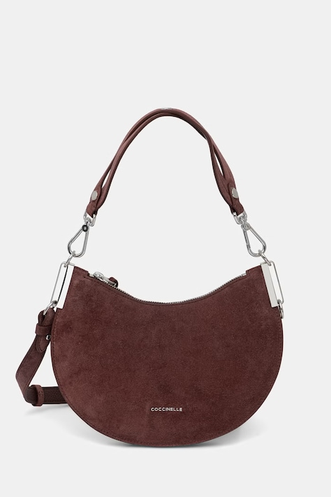 Coccinelle crossbody kabelka dámska semišová červená E1.QKG.13.03.01