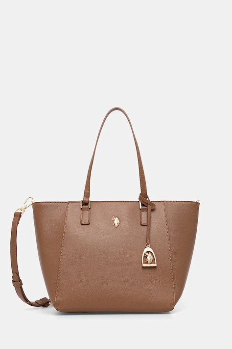U.S. Polo Assn. poșetă Jones culoarea maro, BIUJE8908WVP