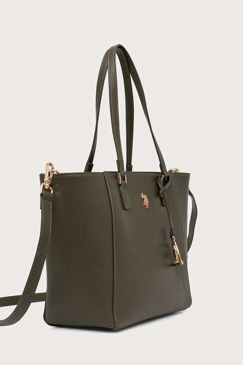 U.S. Polo Assn. Shopper torba ženska iz umetnega usnja Jones zelena BIUJE8908WVP