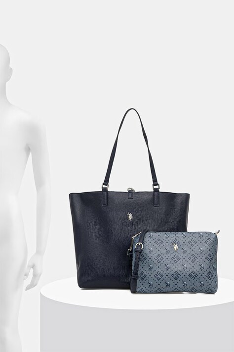 U.S. Polo Assn. двостороння сумочка жіноча зі штучної шкіри Malibu — фото 6