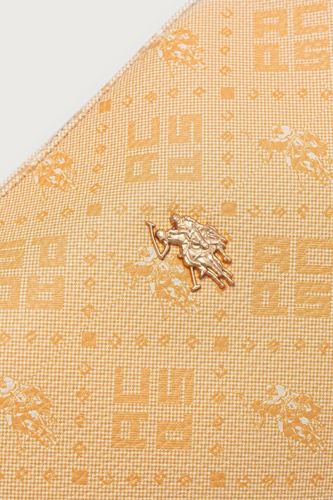 U.S. Polo Assn. Torebka dwustronna damska z imitacji skóry Malibu brązowa BEUM08706WVP