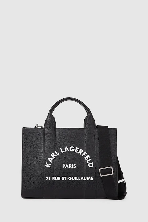 Karl Lagerfeld poșetă culoarea negru, A4W30264
