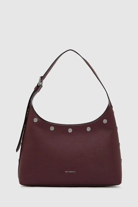 Karl Lagerfeld poșetă culoarea bordo, A4W30119