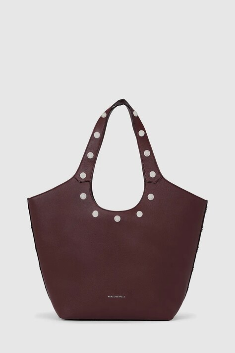 Karl Lagerfeld torebka kolor bordowy A4W30120