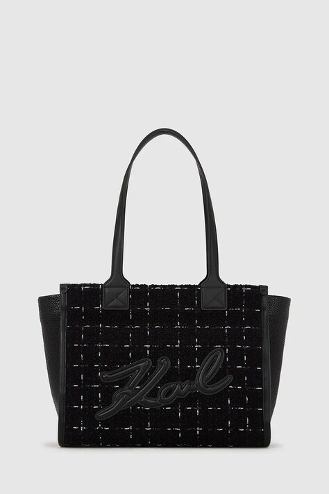 Kabelka Karl Lagerfeld černá barva, A4W30260