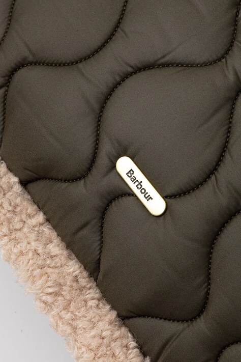 Barbour torebka kolor zielony LBA0482