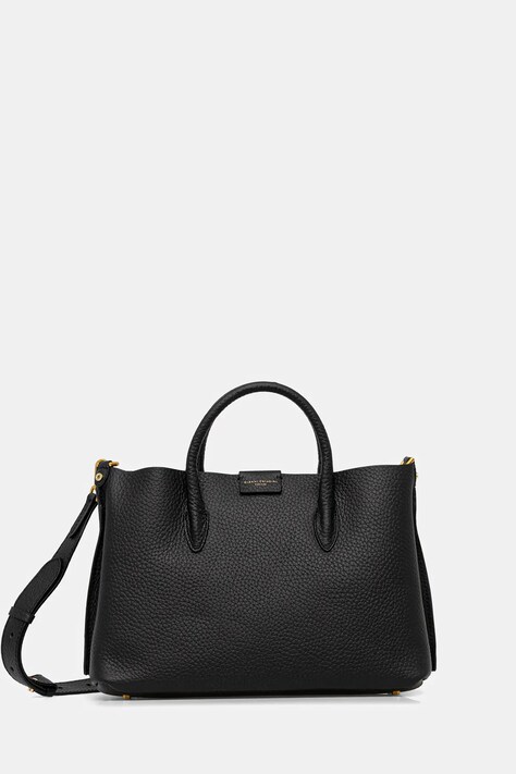 Gianni Chiarini poșetă de piele ARETHA culoarea negru, BS.11832.RNGDBL