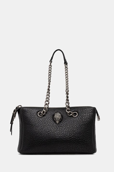Шкіряна сумочка Kurt Geiger London KENSINGTON колір чорний 5019200019