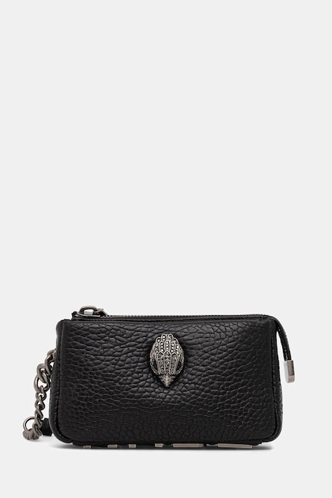 Kurt Geiger London geantă de piele KENSINGTON culoarea negru, 5020500019