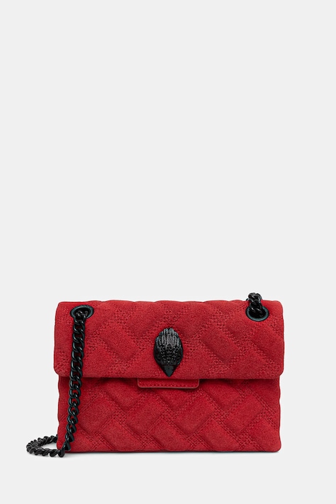 Kurt Geiger London geantă de piele MINI KENSINGTON culoarea rosu, 5017350219