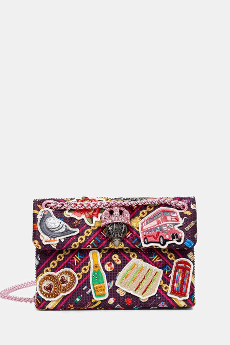 Kurt Geiger London geantă MINI KENSINGTON culoarea roz, 5019357609