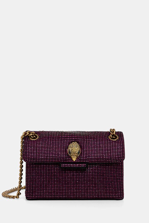 Kurt Geiger London torebka MINI KENSINGTON kolor różowy 5018158609