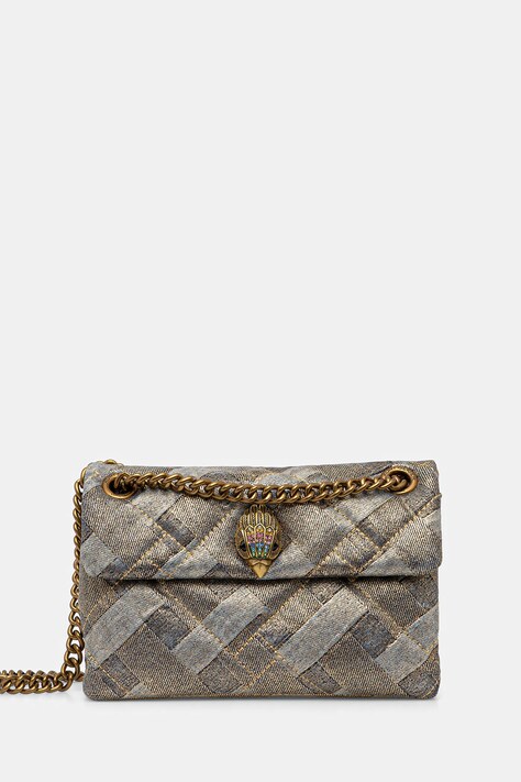 Kurt Geiger London torebka MINI KENSINGTON kolor złoty 8885566669