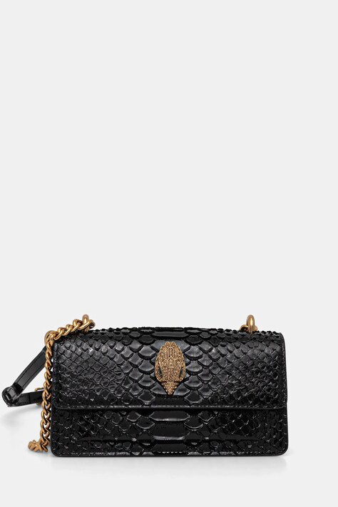 Kurt Geiger London torebka skórzana SHOREDITCH kolor czarny 4998200719