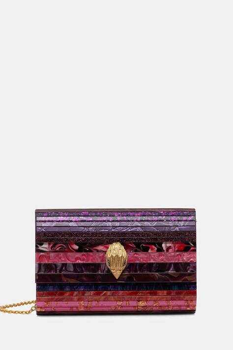 Kurt Geiger London poșetă PARTY EAGLE CLUTCH culoarea violet, 512757979