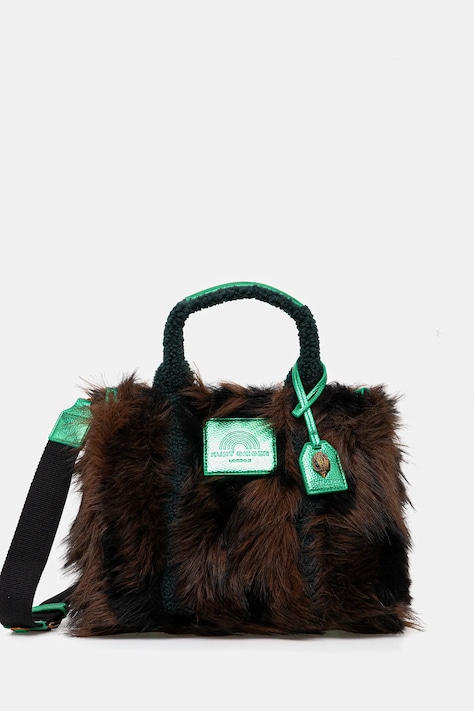 Kurt Geiger London poșetă SOUTHBANK culoarea maro, 507435999