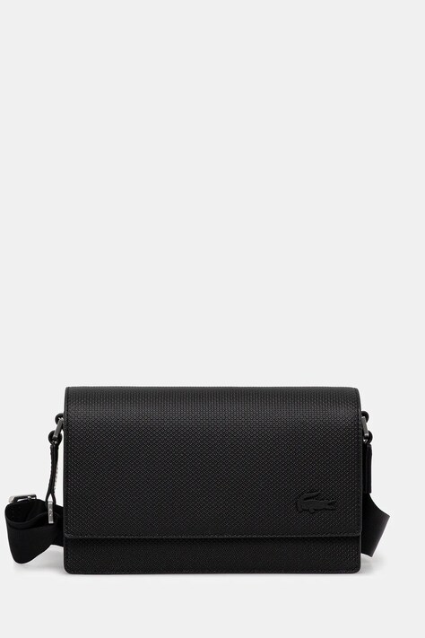 Lacoste borsa a mano in pelle colore nero NU4118CE