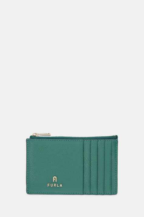 Kožená peňaženka Furla zelená farba, WP00310.ARE000.JD000