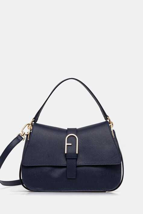 Furla torebka skórzana kolor granatowy WB00996.BX2045.4533S