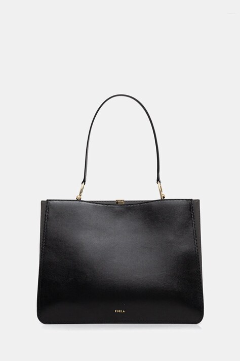 Furla torebka skórzana kolor czarny WB01803.BX4253.4427S