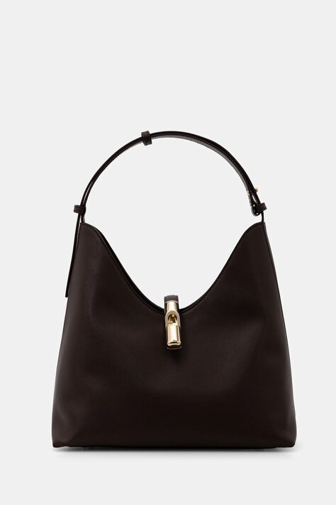 Furla torebka skórzana kolor brązowy WB01499.BX3104.2460S