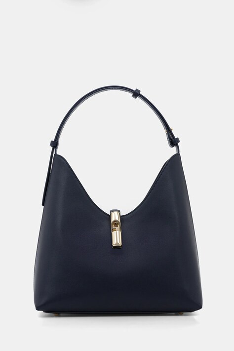 Furla torebka skórzana kolor granatowy WB01499.BX3104.4533S