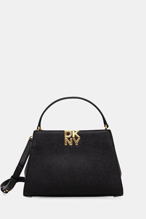 Dkny torebka skórzana FOSTER kolor czarny R52D1L92