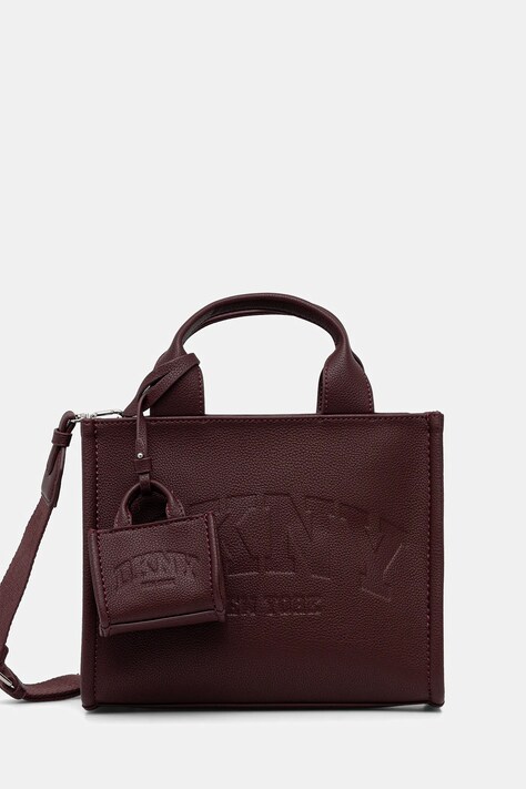 Kabelka Dkny HADLEE vínová barva, R53AAC80