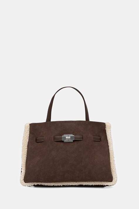 Dkny torebka BRYAR kolor brązowy R53DMK43