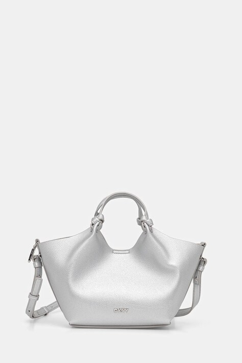 Dkny torebka PAULA kolor srebrny R53BAM60