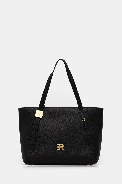 Кожаная сумочка Ermanno Scervino цвет чёрный 12401946