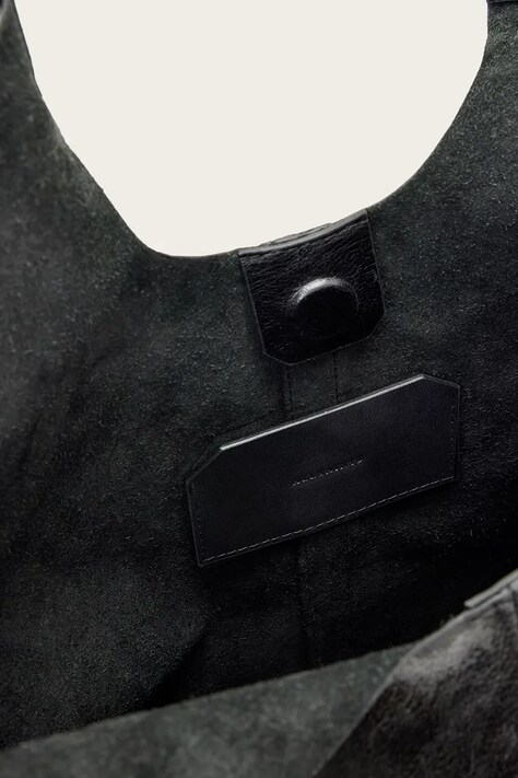 AllSaints torebka skórzana ARA kolor czarny W284XD