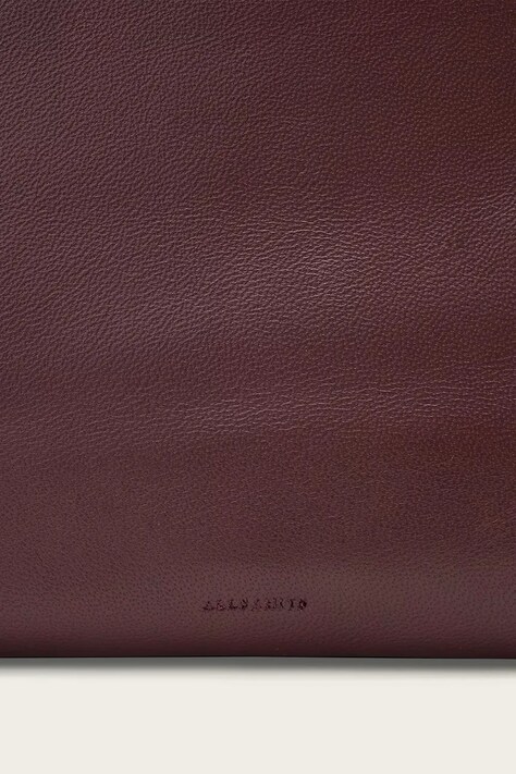 AllSaints kopertówka skórzana BETTINA kolor czerwony W647XD