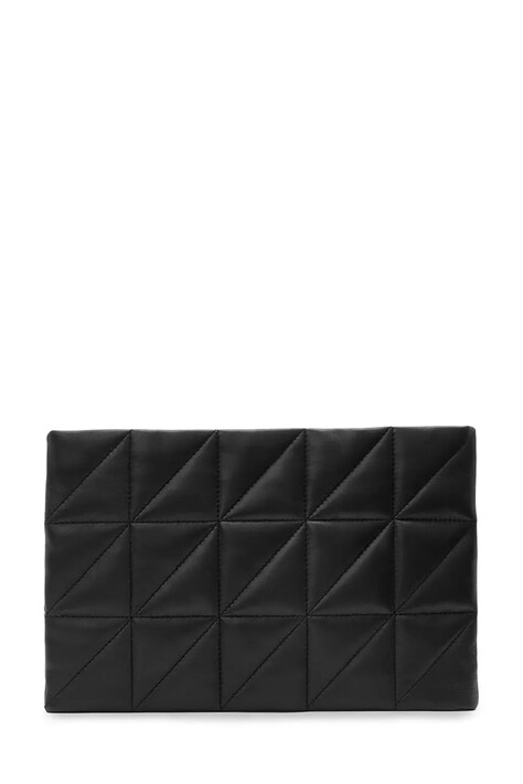 AllSaints poșetă piele BETTINA culoarea negru, W214XD