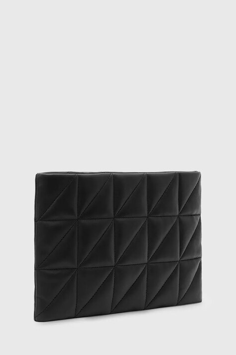 AllSaints kopertówka skórzana BETTINA kolor czarny W214XD
