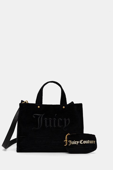 Juicy Couture borsetta Iris Velvet colore nero BIJIR8941WC9