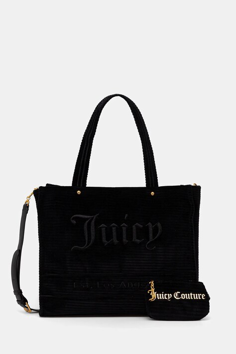 Juicy Couture borsetta Iris Velvet colore nero BIJIR8942WC9