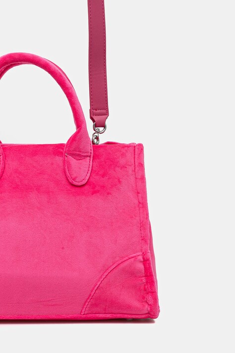 Juicy Couture torebka Iris Patch kolor różowy BIJIR8948WZC