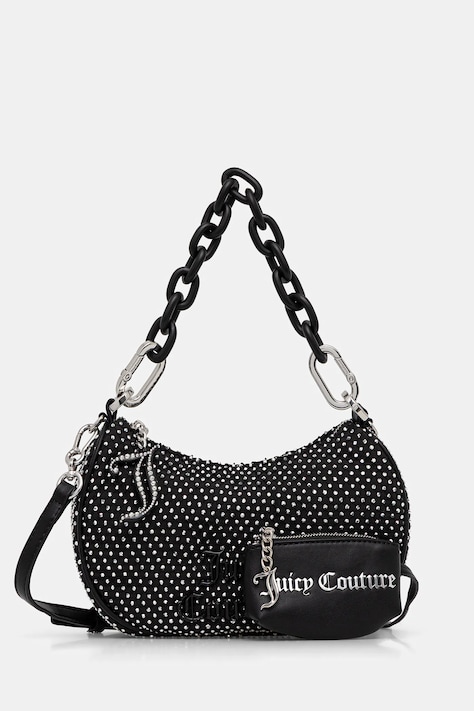 Juicy Couture poșetă Blossom culoarea negru, BIJL58972WXC