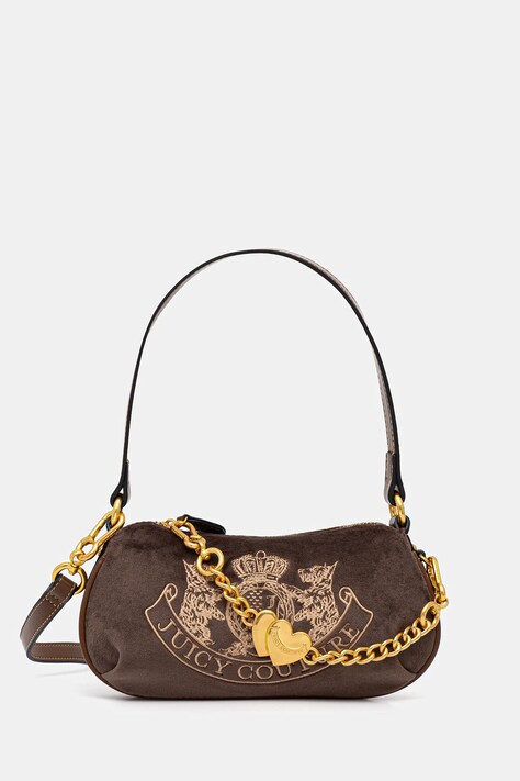 Juicy Couture torebka Twig Narrative kolor brązowy BIJTG8989WZC