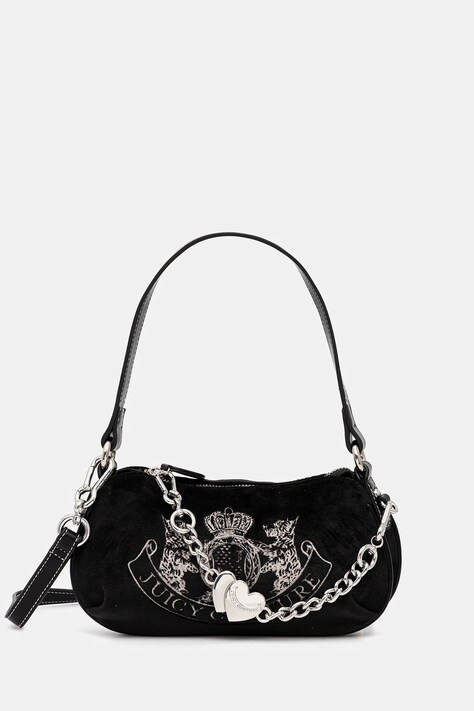 Juicy Couture torebka Twig Narrative kolor czarny BIJTG8989WZC