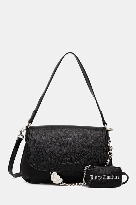 Juicy Couture torebka Twig Narrative kolor czarny BIJTG8993WVP