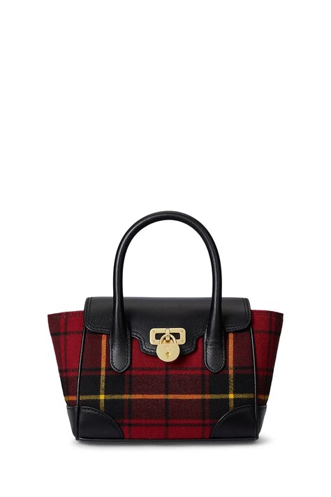 Torbica Lauren Ralph Lauren črna barva, 431980167