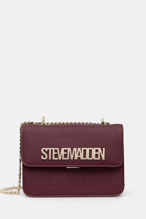 Steve Madden poșetă Bstakes-2 culoarea bordo, SM13001826