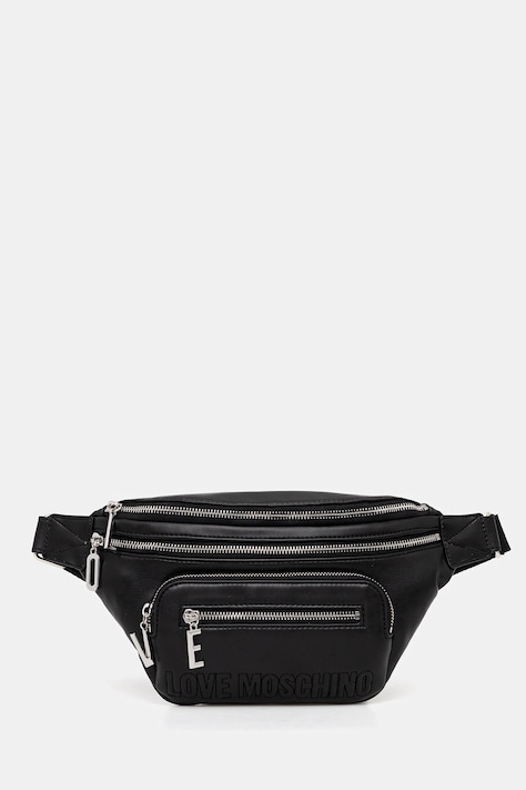 Love Moschino övtáska fekete, JC4347PP0NKA000B