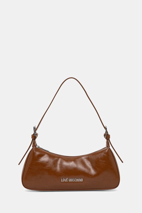 Love Moschino torebka kolor brązowy JC4390PP0NKP020A