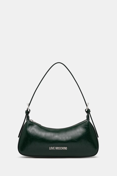 Love Moschino poșetă culoarea verde, JC4390PP0NKP085A