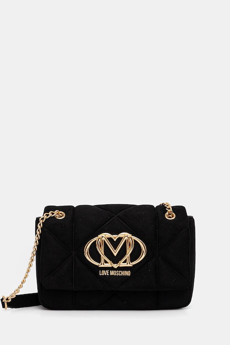 Kabelka Love Moschino čierna farba, JC4314PP0NKE0000